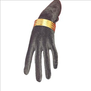 RUSTIC CUFF, Faux Gold Bangel Bracelet